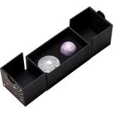 Ghana 2024 10 Cedis MERCURY Solar System 2 oz Antique Silver Coin Stand  & Removable Lepidolite Planet Mercury