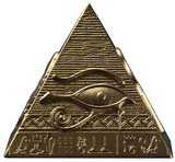 Djibouti 2026 200 Francs PYRAMIDS OF GIZA - 3 Coin Set - 6 oz .999 Antique Silver Coins