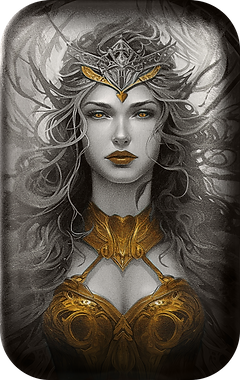Germania Mint 2024 Goddesses: GULLVEIG - 2 oz 999.9 Silver Cast Bar