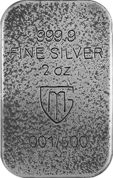 Germania Mint 2024 Berlin World Money Fair Bearlin 2 oz .9999 Silver Cast Bar