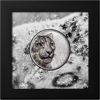 Mongolia 2024 2000T Snow Leopard 3 Oz Silver Proof Coin CIT Smartminting®