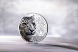 Mongolia 2024 2000T Snow Leopard 3 Oz Silver Proof Coin CIT Smartminting®