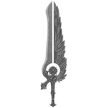 KOMSCO South Korea 2025 Sword of St. Uriel Angel 2.5 oz .999 Silver Stacker High Relief