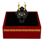 Samoa 2024 $5 3D Dragon Head Black Ruthenium & Gold Enhanced 3oz Silver Coin