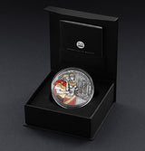 Cameroon 2024 2000 Francs CAESAR & CLEOPATRA - The Power of Love - with Ruby Insert 2oz .999 Silver