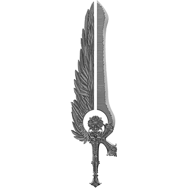 KOMSCO South Korea 2025 Sword of St. Uriel Angel 2.5 oz .999 Silver Stacker High Relief