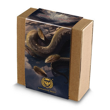 Germania Mint Malta 2024 10 Euro GOLDEN EAGLE 2 oz 999.9 Antique Silver BU HR Limited Edition