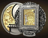 Roman Booteen's Banksy Authorized Replica  1/10oz .999 Gold Original Silver Morgan Dollar
