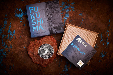 Niue 2024 $5 FUKUSHIMA - HUMAN TRAGEDIES 2 oz .999 Silver UV Highlights