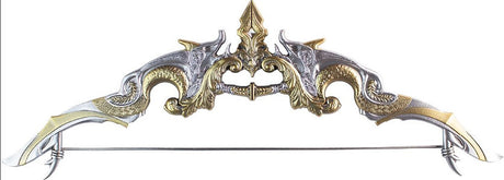 PRE-ORDER KOMSCO South Korea 2025 DIVINE WEAPONS Crescent Bow 2 oz .999 Gilded Antiqued Silver Stacker