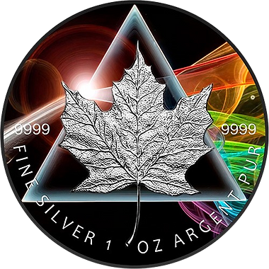 Canada 2023 $5 DARK SIDE OF THE KING Mysteries and Music 1 Oz .9999 Silver Coin