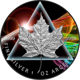 Canada 2023 $5 DARK SIDE OF THE KING Mysteries and Music 1 Oz .9999 Silver Coin