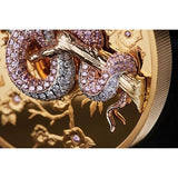 Australia 2025 $2500 The Jewelled Snake -Masterpieces Series 10oz .9999 Gold Proof with Argyle Pink Diamonds™ Coin Perth Mint