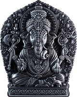 KOMSCO South Korea 2024 Ganesha 1 Kg Kilo .999 Silver Antiqued  Stacker Obverse