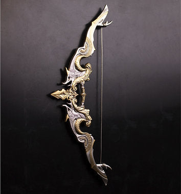 PRE-ORDER KOMSCO South Korea 2025 DIVINE WEAPONS Crescent Bow 2 oz .999 Gilded Antiqued Silver Stacker