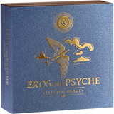 Cameroon 2024 2000F Eros and Psyche Celestial Beauty 2 oz Antiqued Silver Coin