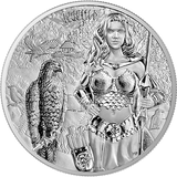 GERMANIA MINT 2025 5 MARK VALKYRIES: ARNHILD 1 OZ .9999 SILVER BU
