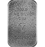 2024 White Horse - Four Horsemen of the Apocalypse - 2 oz 999.9 silver cast bar