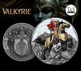 Niue 2025 $5 VALKYRIE - 2oz .999 High Relief Silver Coin