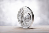 Mongolia 2024 2000T Snow Leopard 3 Oz Silver Proof Coin CIT Smartminting®