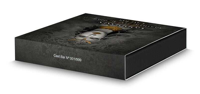 Germania Mint 2024 Goddesses: GULLVEIG - 2 oz 999.9 Silver Cast Bar