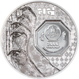 Mongolia 2024 2000T Snow Leopard 3 Oz Silver Proof Coin CIT Smartminting®