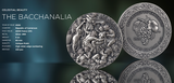 Cameroon 2025 5000 Francs CFA THE BACCHANALIA Celestial Beauty 5oz .999 Antique finish Silver Coin
