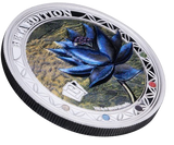 PRE-ORDER Samoa 2024 $5 Magic: the Gathering Beta Black Lotus 1 oz Silver Coin