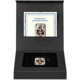 Germania Mint 2024 Goddesses: GULLVEIG - 2 oz 999.9 Silver Cast Bar
