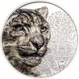 Mongolia 2024 500T Snow Leopard 1 Oz .999 Silver Proof Coin CIT Smartminting®