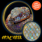 PRE-ORDER USA 2024 $1 American Eagle Opal Viper Snake - 1 Oz Gold Glided .999 Silver Coin 100 made