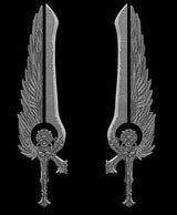 KOMSCO South Korea 2025 Sword of St. Uriel Angel 2.5 oz .999 Silver Stacker High Relief