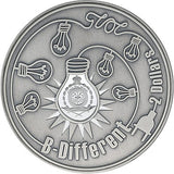 Niue 2025 $2 SHEEP B-Different High Relief 2 oz .999 Antique Silver Coin