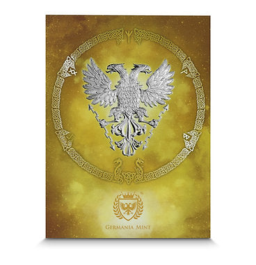 Germania Mint 2024 5 Mark Valkyries Solveig Valhalla 1 oz .9999 Silver Black and Gold