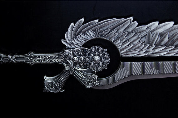 KOMSCO South Korea 2025 Sword of St. Uriel Angel 2.5 oz .999 Silver Stacker High Relief
