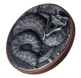Vanuatu 2025 10 Vatu Anaconda Double .999 10g Silver 145g Cu Giant Dinosaurs Coin