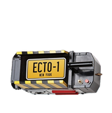 Niue 2024 $5 Ghostbusters™  Ecto-1 License Plate Shaped 2 oz .999 Silver Antiqued Coloured Coin