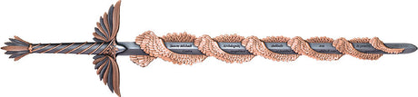 PRE-ORDER KOMSCO South Korea 2024 SWORD OF SAINT MICHAEL Edition Rose Gold Glided - Angel Sword 2.5 oz .999 Silver Stacker Letter Opener