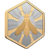 Canada 2025 $20 Nature’s Delight Honey Bee 32 Grams .9999 Fine Silver Coin