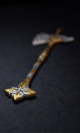KOMSCO South Korea 2024 The Halberd of the St. Raphael 2.5 oz .999 Gilded Antique Silver Ag Stacker