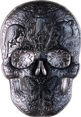 PRE-ORDER South Korea 2026 KOMSCO CALAVERA de PLATA Skull Silver Antiqued Stacker UHR Reverse