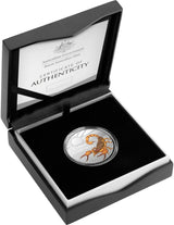 Australia 2023 $5 DESERT SCORPION Coloured Most Dangerous 1 Oz Silver Coin