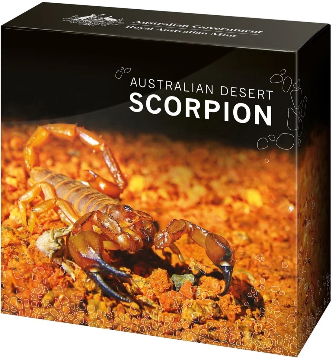 Australia 2023 $5 DESERT SCORPION Coloured Most Dangerous 1 Oz Silver Coin