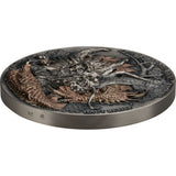 Ivory Coast 2024 5000 Francs DRAGON Edition Signature Set 2 x 5oz Silver Coin