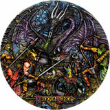 Niue 2023 $7 DRAGONS OF AUTUMN TWILIGHT Dragonlance Chronicles 3 Oz Antique Silver Coloured Coin