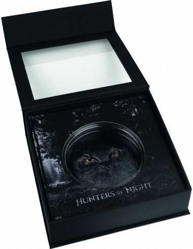 Palau 2023 25$ EAGLE OWL Hunters By Night 500g Special Edition Silver Coin Shipper