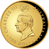 Australia 2024 $100 Australian Wedge-Tailed Eagle 10th Anniversary 1oz Gold Proof Coin PERTH MINT