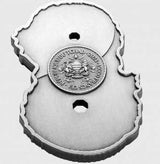 Chad / Republique du Tchad 2024 15000 Francs FIGURE EIGHT DRAGONS 3 Oz Antique Silver