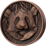 Benin 2023 1500 Francs GIANT PANDA 1 Kg Kilo Copper Coin