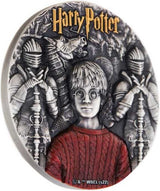 Niue 2022 $5 HARRY POTTER AND THE PHILOSOPHERS STONE 2 Oz Coloured Antique Silver Coin